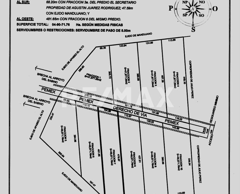 TERRENO EN VENTA